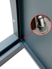 Люк сантехнический Элит усиленный 1 мм с замком Люк сантехнический Элит усиленный 1 мм с замком