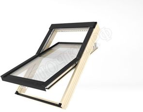 Мансардное окно Fakro FTS-V U4 Standart с двухкамерным стеклопакетом Мансардное окно Fakro FTS-V U4 Standart с двухкамерным стеклопакетом