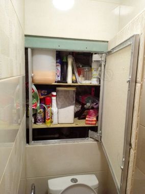 Люк под плитку Нажимной Секрет-Лайт 2 створки 1000*400 Люк под плитку Нажимной Секрет-Лайт 2 створки 1000*400