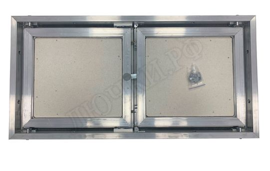 Люк-дверь под плитку Техно 2 створки 1900*1850 Люк-дверь под плитку Техно 2 створки 1900*1850