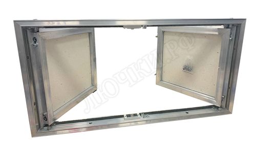 Люк-дверь под плитку Техно 2 створки 1900*1850 Люк-дверь под плитку Техно 2 створки 1900*1850