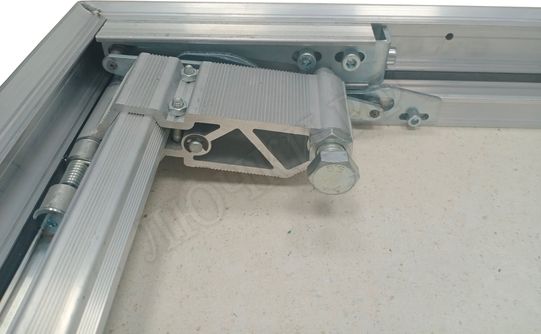 Люк под плитку Нажимной Мега Алюм 2.0, 1 створка 700*800 Люк под плитку Нажимной Мега Алюм 2.0, 1 створка 700*800