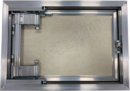Люк под плитку Нажимной Мега Алюм 2.0, 1 створка 700*800 Люк под плитку Нажимной Мега Алюм 2.0, 1 створка 700*800