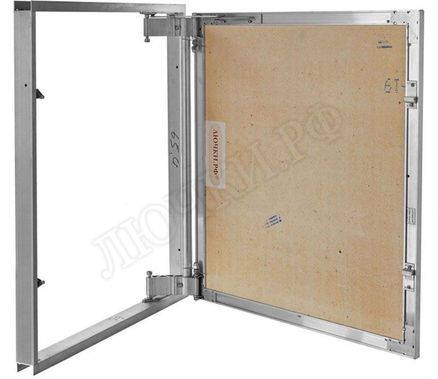 Люк под плитку Нажимной Секрет-Лайт 200*200, 1 створка Люк под плитку Нажимной Секрет-Лайт 200*200, 1 створка