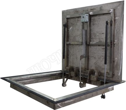 Напольный люк Дворник Уголок, нержавеющая сталь AISI 304 800*2200 Напольный люк Дворник Уголок, нержавеющая сталь AISI 304 800*2200