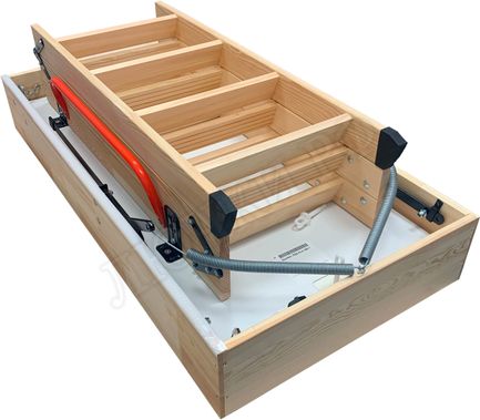 Чердачная лестница Oman Polar Led Glow Plus (с led подсветкой) 600*1200*2800 Чердачная лестница Oman Polar Led Glow Plus (с led подсветкой) 600*1200*2800