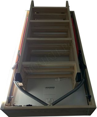 Чердачная лестница Oman Polar Led Glow Plus (с led подсветкой) 600*1200*2800 Чердачная лестница Oman Polar Led Glow Plus (с led подсветкой) 600*1200*2800