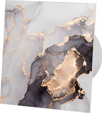 Вытяжной вентилятор airRoxy dRim, 125 RMS (MS), глянцевое стекло, розово-золотой мрамор, 01-188 Вытяжной вентилятор airRoxy dRim, 125 RMS (MS), глянцевое стекло, розово-золотой мрамор, 01-188