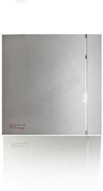 Вытяжной вентилятор SILENT-100 CRZ SILVER DESIGN-3C Вытяжной вентилятор SILENT-100 CRZ SILVER DESIGN-3C